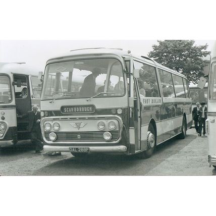 Black & White Photograph of East Midland Motor Services Ltd. - OAL 288F