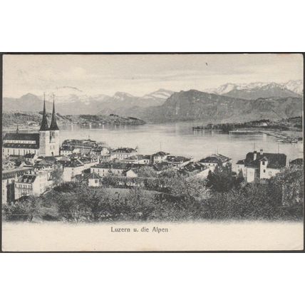 Luzern und die Alpen, 1912 - Guggenheim AK