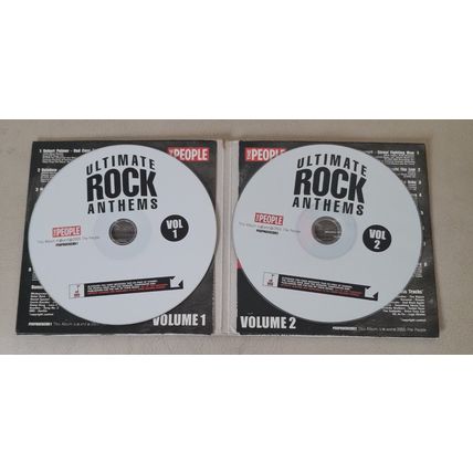 Ultimate Rock Anthems Volumes 1 & 2 (Double Promo CD) 2005