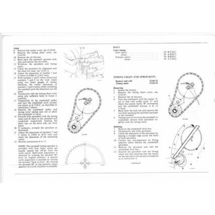 Triumph Dolomite 1300 1500 Repair Operation Manual 1976 AKM3626 PDF