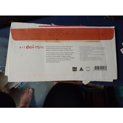 commercial envelope postally used pre paid