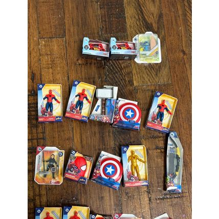 Lot 20 Plus Disney Minis Brands Shelves marvel Spiderman Thor Cars Lilo Stitch
