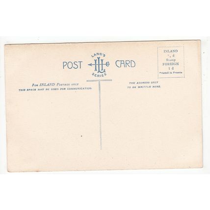 St Mary's Church Eastham Postcard Wirral Cheshire Lang's Series