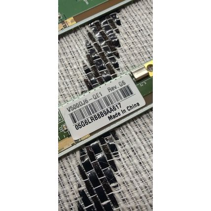 SAMSUNG UE50NU series buffer board set. 6B01M000ZD00R. 6B01M0010600R V500DJ6-QE1
