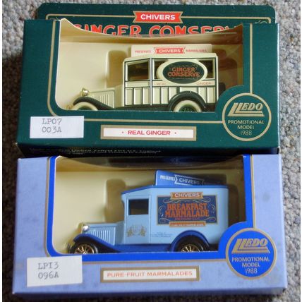Lledo Chivers Hartley set of six models in original box with certificate 2729