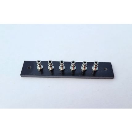 1 x 6 Pin Turret Board for Valve guitar hand wired amplifier project DIY/Kit