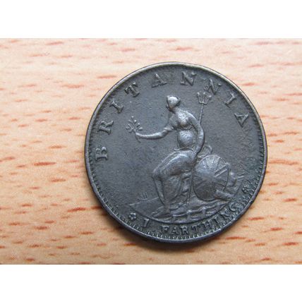 1799 GB Farthing George III Coin