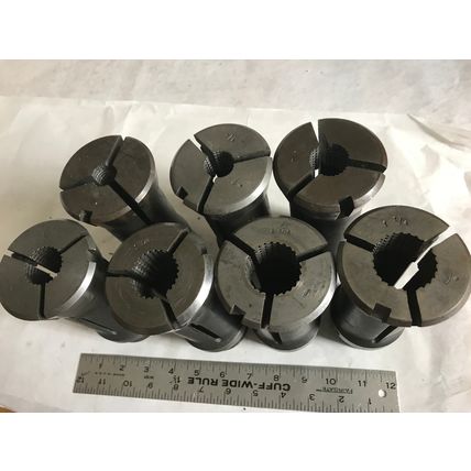 LOT 7 NAMCO 3/4, 5/8, 7/8, 1", 1-1/8, 1-3/16, 1-1/4 ACME GRID ROUND COLLETS,AJ