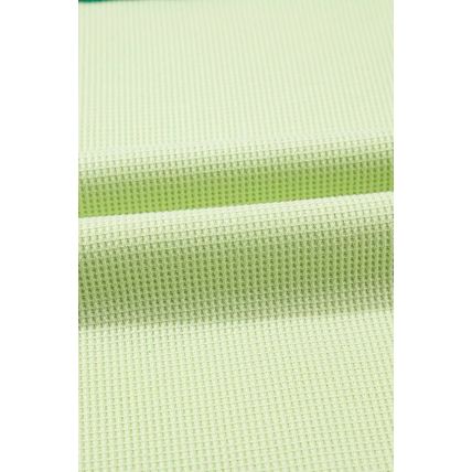 Green Stripe Patchwork Colorblock Plus Size T Shirt