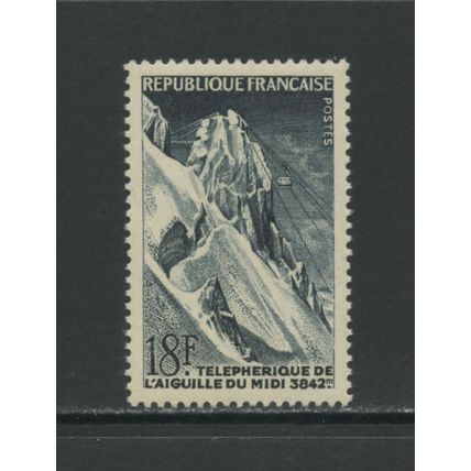 France 808, 1956 Cable Railway, VF, MNH (FR347)