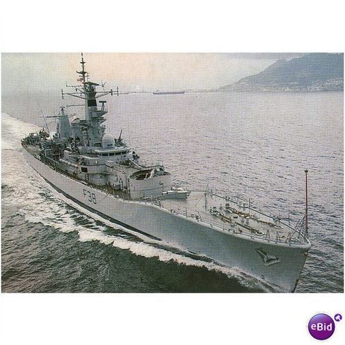 GB Postcard - HMS Arethusa F 38