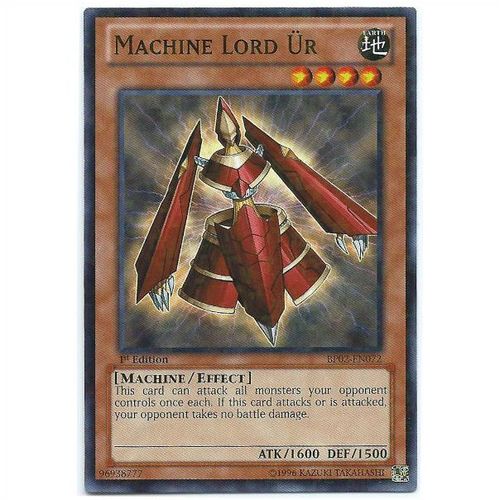 YuGiOh War of the Giants - BP02-EN072 - Machine Lord Ur Mosiac - 1st Edition