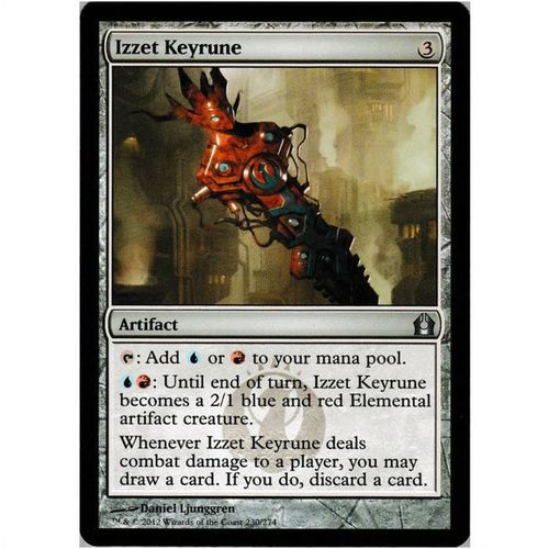 Magic the Gathering - Return to Ravnica - #230/274 - Izzet Keyrune