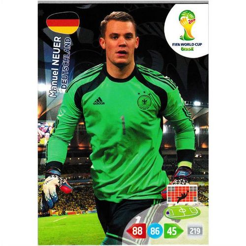 2014 Adrenalyn XL FIFA World Cup Brazil - #104 - Manuel Neuer