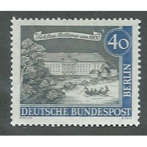 BERLIN - 1962 40pf U/M 'SCHLOSS BELLEVUE' (EBID42-376)