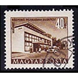 Hungary 1951 Buildings 40f Used Stamp