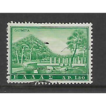 GREECE 1961 TOURIST PUBLICITY SG 856 1d.50 GREEN FINE USED#