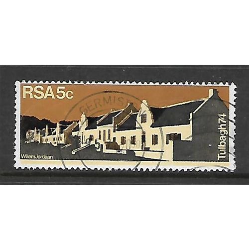 SOUTH AFRICA 1974 5c RESTORED CHURCH STREET SG 341 FINE USED#2