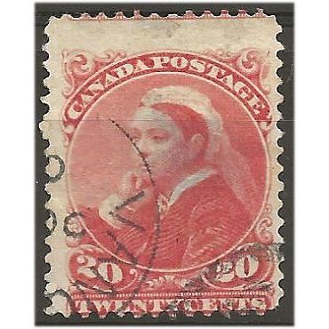 Canada 1893 SG115 20c Vermilion Fine Used . .. .