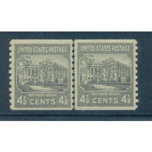 844 4 1/2c White House Almost Very Fine MNH CLP Q3170