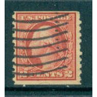 Used 453 2c George Washington Fine A10099