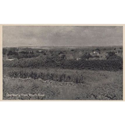 St Marys Church Ashford Kent Interior Antique Real Photo Postcard