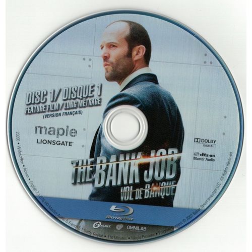 The Bank Job (Blu-ray disc) Jason Statham