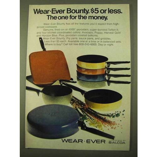 1970 Alcoa Wear-Ever Pans Ad - One For The Money