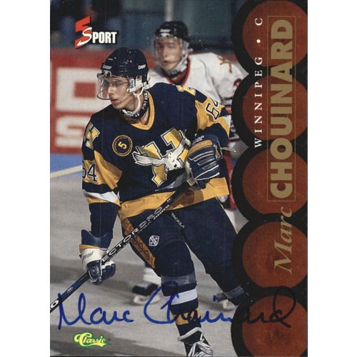 1995 Classic 5Sport Autographs Marc Chouinard #153