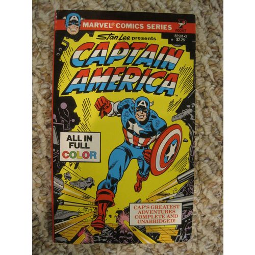 Captain America paperback editions, Great Condition