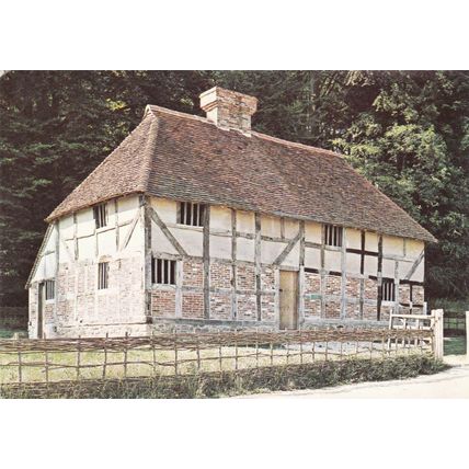 Pendean farmhouse Midhurst West Sussex England Postcard 1978 used VGC