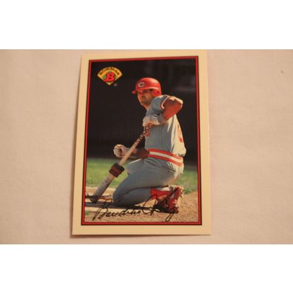 Bo Diaz 1989 Bowman TIFFANY NO. 307