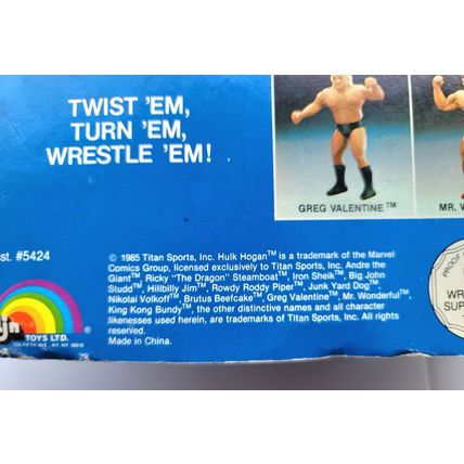 wwf ljn wrestling superstars "macho man" randy savage wrestling figure