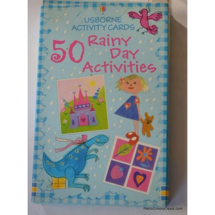 Usborne 2005 Rainy Day Activities 50 Cards Craft Project Ideas (Pre-owned)