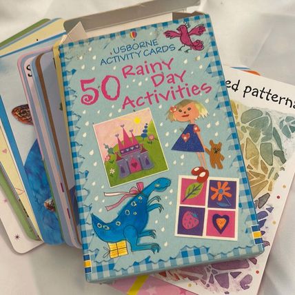 Usborne 2005 Rainy Day Activities 50 Cards Craft Project Ideas (Pre-owned)