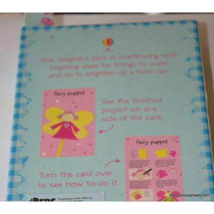 Usborne 2005 Rainy Day Activities 50 Cards Craft Project Ideas (Pre-owned)
