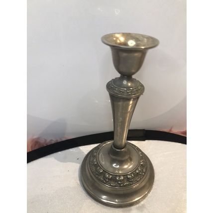 Candle Holder Metal Vintage Collectible
