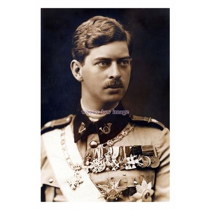 rs1673 - The Crown Prince Carol of Romania, as a young man - print 6x4