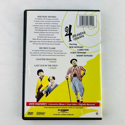 The Three Stooges 4 Hilarious Episodes DVD