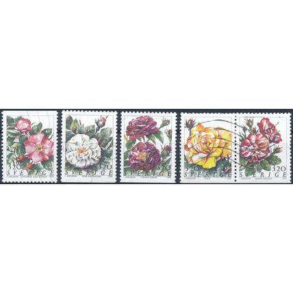 Roses- Sweden 1994 - F H - MiNr 1823/7