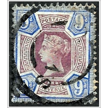 1887-1892 Queen Victoria Jubilee - 9d blue/violet (as picture) C2-2