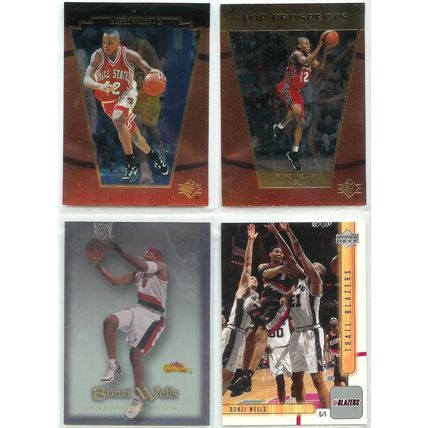 Bonzi Wells 6x card lot