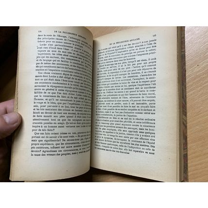 RARE* MADAME DE STAEL DE L'ALLEMAGNE VOLUME 2 FRENCH ANTIQUE BOOK (P3)