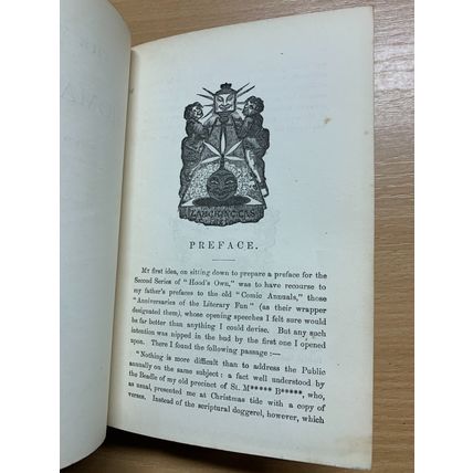 RARE* 1870 "THE WORKS OF THOMAS HOOD" VOLUME 3 ANTIQUE BOOK (P4)