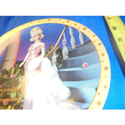 Limited Edition "ENCHANTED EVENING BARBIE" Collector Plate!! $18.00 Shipped!!