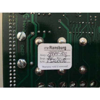 new ITW RANSBURG 74944-100 MODULE ELECTROSTATIC,ROOM1