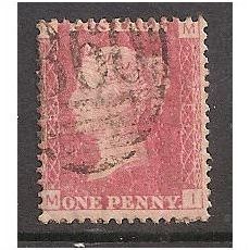 victoria 1d penny red plate 151 m i vfu cv£10.00