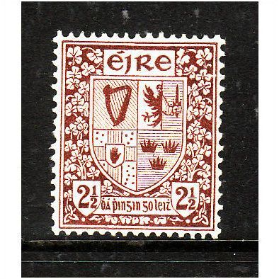 IRELAND 1923 SG75 2 1/2d RED BROWN M / MINT