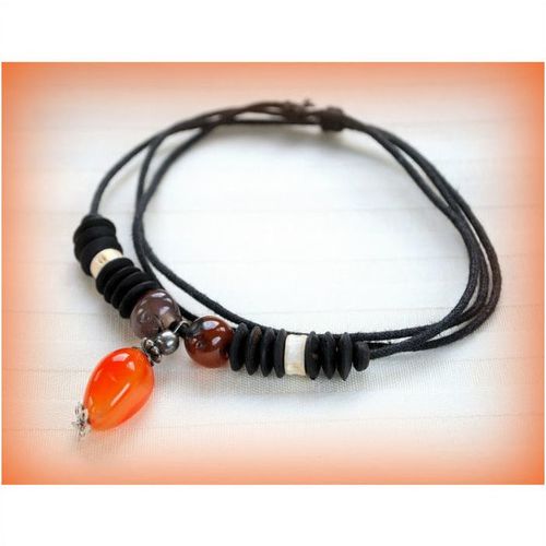 Pre Loved Tibetan Shambala Necklace Stones Jewellery 1735