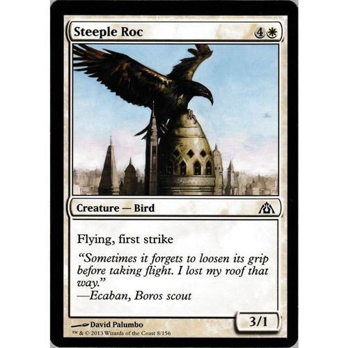 Magic the Gathering - Dragon's Maze - #8/156 - Steeple Roc